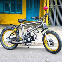 sườn xe bmx cub, bmx 130cc, xe đạp gắn động cơ, sườn bmx cub, giá xe đạp gắn máy, động cơ gắn xe đạp, khung xe